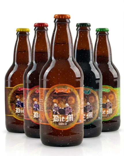 12 botellas de 500 cc mix